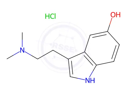 Chemical structure of Bufotenine Hydrochloride