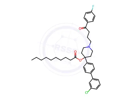 Chemical structure of Haloperidol Decanoate EP Impurity F