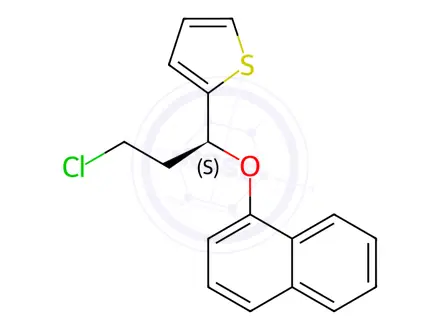Chemical structure of Duloxetine Impurity 20