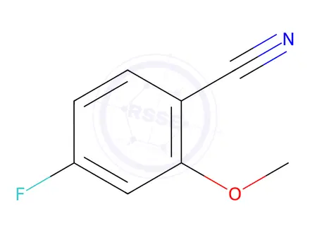 Chemical structure of 4-Fluoro-2-methoxybenzonitrile