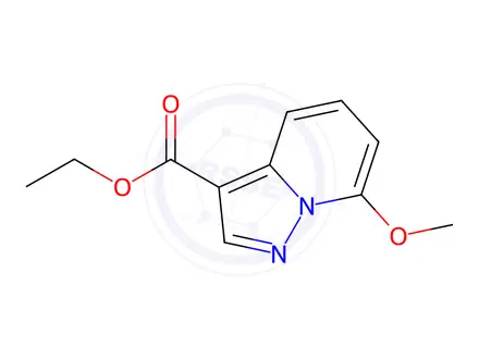 Chemical structure of Ethyl 7-methoxypyrazolo[1,5-a]pyridine-3-carboxylate