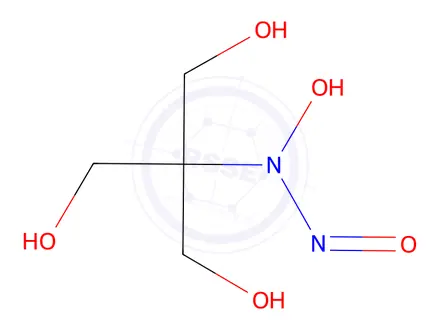 Chemical structure of N-(1,3-dihydroxy-2-(hydroxymethyl)propan-2-yl)-N-hydroxynitrous amide