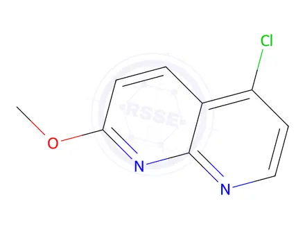 Chemical structure of 5-Chloro-2-methoxy-1,8-naphthyridine