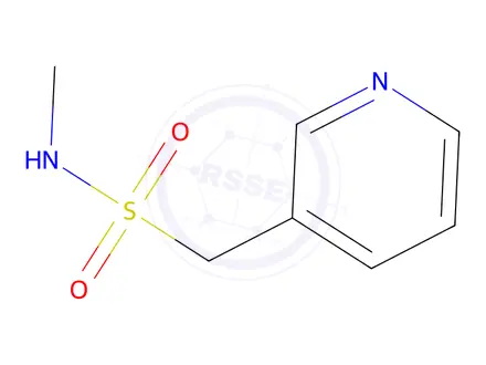 Chemical structure of N-methyl-1-(pyridin-3-yl)methanesulfonamide