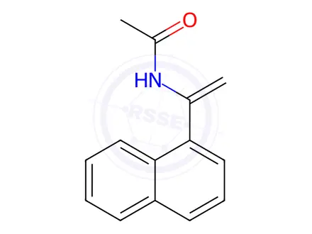 Chemical structure of N-(1-(Naphthalen-1-yl)vinyl)acetamide