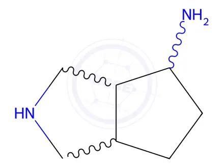 Chemical structure of Octahydrocyclopenta[c]pyrrol-4-amine