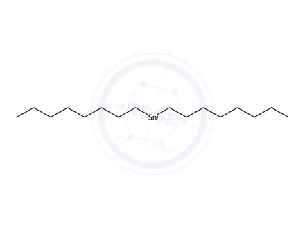 Chemical structure of DIOCTYLTIN