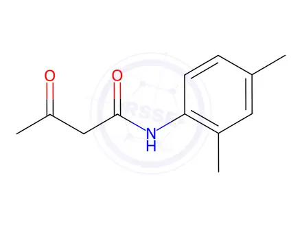 Chemical structure of N-(2,4-Dimethylphenyl)-3-oxobutanamide