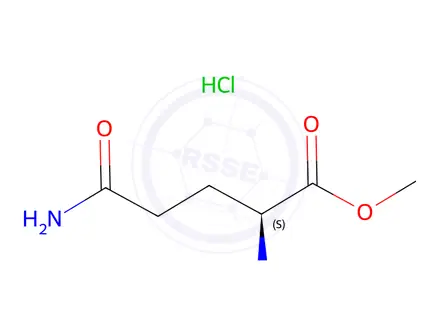 Chemical structure of H-Gln-OMe · HCl