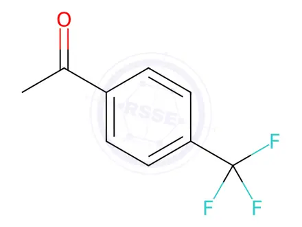 Chemical structure of 4-(Trifluoromethyl)acetophenone