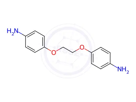 Chemical structure of 4,4'-(Ethane-1,2-diylbis(oxy))dianiline