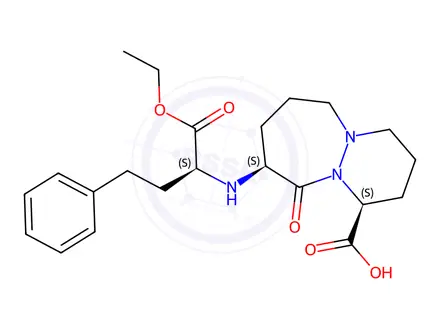 Chemical structure of Cilazapril