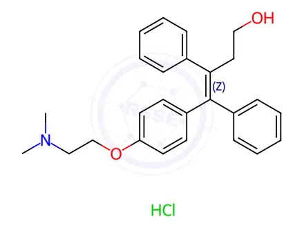 Chemical structure of Toremifene Impurity 35