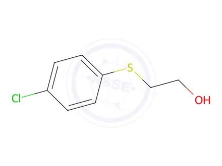 Chemical structure of 2-[(4-Chlorophenyl)sulfanyl]-1-ethanol
