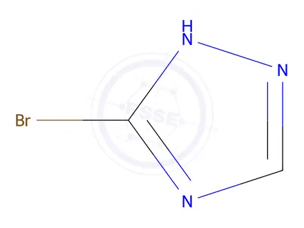 Chemical structure of 5-BROMO-1H-1,2,4-TRIAZOLE