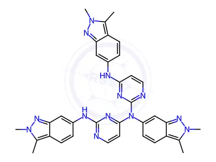 Chemical structure of Pazopanib Impurity 197