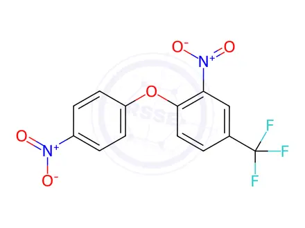 Chemical structure of Fluorodifen