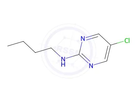 Chemical structure of N-BUtyl-5-chloropyrimidin-2-amine