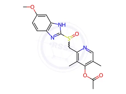 Chemical structure of Esomeprazole Sodium Impurity 158