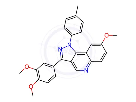 Chemical structure of Lomonitinib Impurity 15