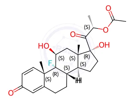 Chemical structure of Fluperolone Acetate