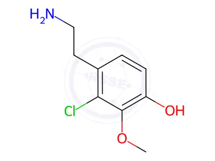 Chemical structure of Dopamine Impurity 126