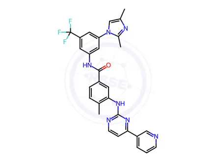 Chemical structure of Nilotinib (2119583-25-2)