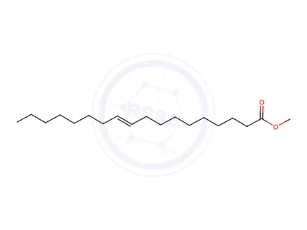 Chemical structure of 10-Octadecenoicacid,methy
