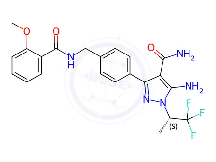 Chemical structure of Pirtobrutinib Impurity 194