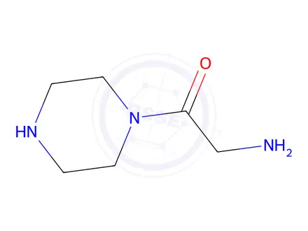 Chemical structure of 2-amino-1-(piperazin-1-yl)ethan-1-one