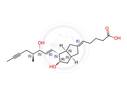 Chemical structure of Iloprost Impurity 13