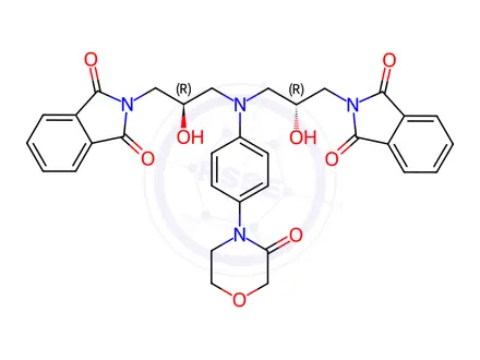 Chemical structure of Diphthalimido Morpholinone Analog