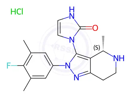 Chemical structure of Orforglipron Impurity 439