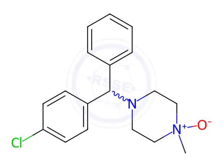 Chemical structure of Chlorcyclizine N-Oxide