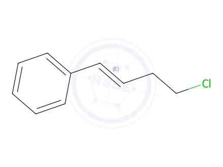 Chemical structure of (E)-(4-chlorobut-1-en-1-yl)benzene