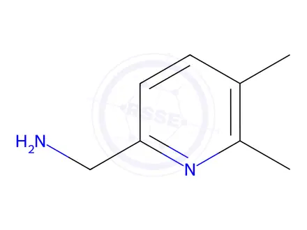 Chemical structure of (5,6-dimethylpyridin-2-yl)methanamine