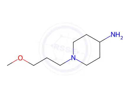 Chemical structure of 1-(3-Methoxypropyl)piperidin-4-amine dihydrochloride