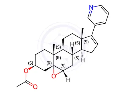 Chemical structure of Abiraterone Acetate Impurity 47