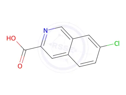 Chemical structure of 7-Chloroisoquinoline-3-carboxylic Acid