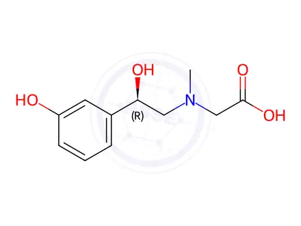 Chemical structure of Phenylephrine USP Related Compound G