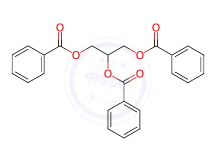 Chemical structure of Glyceryl Tribenzoate