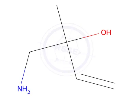 Chemical structure of 1-Amino-2-methylbut-3-en-2-ol