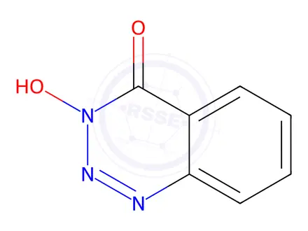 Chemical structure of 3-Hydroxy-1,2,3-benzotriazin-4(3H)-one
