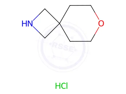 Chemical structure of 7-​Oxa-​2-​azaspiro[3.5]​nonane Hydrochloride