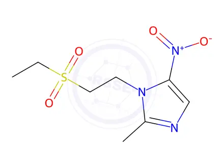 Chemical structure of Tinidazole