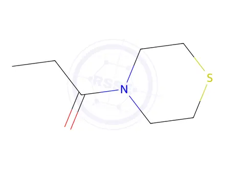 Chemical structure of 1-(thiomorpholin-4-yl)propan-1-one