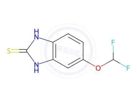 Chemical structure of Pantoprazole EP Impurity C (Pantoprazole USP Related Compound C)