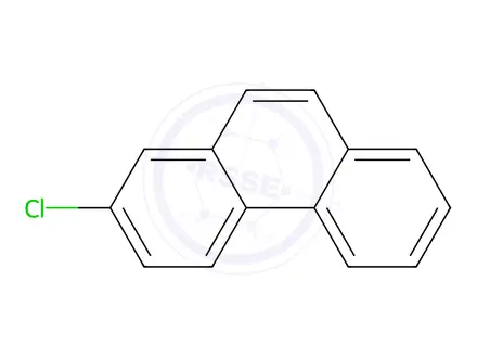 Chemical structure of 2-Chlorophenanthrene