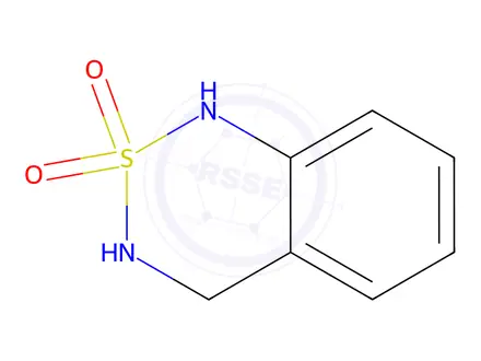 Chemical structure of 3,4-Dihydro-1H-2,1,3-benzothiadiazine 2,2-dioxide