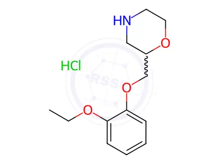 Chemical structure of Viloxazine hydrochloride